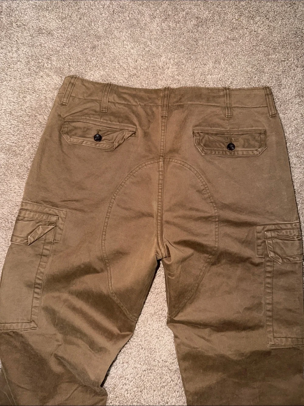 Banana Republic Olive Cargo Pants